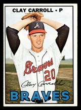 1967 Topps #219 Clay Carroll Ex-Mint ID: 423701 1967 Topps #219 Clay Carroll Ex-Mint ID: 423701
