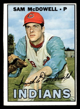 1967 Topps #295 Sam McDowell Excellent+ ID: 423938 1967 Topps #295 Sam McDowell Excellent+ ID: 423938