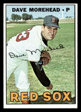 1967 Topps #297 Dave Morehead Ex-Mint ID: 423948 1967 Topps #297 Dave Morehead Ex-Mint ID: 423948