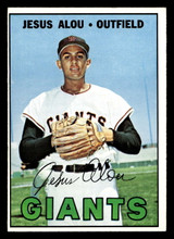 1967 Topps #332 Jesus Alou Ex-Mint ID: 424057 1967 Topps #332 Jesus Alou Ex-Mint ID: 424057