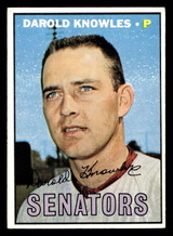 1967 Topps #362 Darold Knowles Excellent+ ID: 424152 1967 Topps #362 Darold Knowles Excellent+ ID: 424152