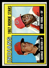 1967 Topps #499 George Culver/Jose Vidal Indians Rookies Ex-Mint RC Rookie ID: 424357 1967 Topps #499 George Culver/Jose Vidal Indians Rookies Ex-Mint RC Rookie ID: 424357