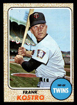 1968 Topps #44 Frank Kostro Ex-Mint  ID: 424762