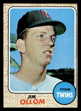 1968 Topps #91 Jim Ollom Excellent RC Rookie 1968 Topps #91 Jim Ollom Excellent RC Rookie