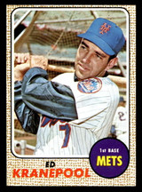 1968 Topps #92 Ed Kranepool Near Mint ID: 424870 1968 Topps #92 Ed Kranepool Near Mint ID: 424870