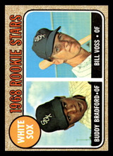 1968 Topps #142 Buddy Bradford/Bill Voss White Sox Rookie Stars Ex-Mint RC Rookie ID: 425022 1968 Topps #142 Buddy Bradford/Bill Voss White Sox Rookie Stars Ex-Mint RC Rookie ID: 425022
