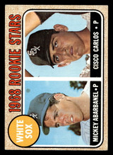 1968 Topps #287 Mickey Abarbanel/Cisco Carlos Excellent+ RC Rookie ID: 425356 1968 Topps #287 Mickey Abarbanel/Cisco Carlos Excellent+ RC Rookie ID: 425356