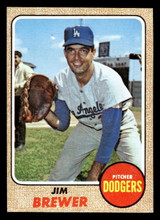 1968 Topps #298 Jim Brewer Ex-Mint ID: 425385 1968 Topps #298 Jim Brewer Ex-Mint ID: 425385