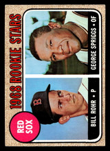 1968 Topps #314 Bill Rohr/George Spriggs Excellent RC Rookie 