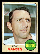 1968 Topps #411 Ron Hansen Ex-Mint  ID: 425658