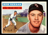 1956 Topps #54B Bob Keegan White Backs Ex-Mint 