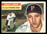 1956 Topps #56B Dale Long White Backs Very Good 1956 Topps #56B Dale Long White Backs Very Good