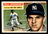 1956 Topps #61B Bill Skowron White Backs Excellent+ 