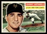 1956 Topps #138A Johnny Antonelli Grey Backs Near Mint  ID: 425893
