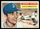 1956 Topps #151A Spook Jacobs Grey Backs Ex-Mint  ID: 425908