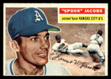 1956 Topps #151A Spook Jacobs Grey Backs Ex-Mint  ID: 425909