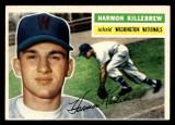1956 Topps #164A Harmon Killebrew Grey Backs Ex-Mint  ID: 425935