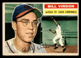 1956 Topps #170A Bill Virdon Grey Backs Excellent+  ID: 425938