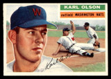 1956 Topps #322 Karl Olson Very Good  ID: 426117