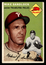 1954 Topps #104 Mike Sandlock Excellent+  ID: 426396