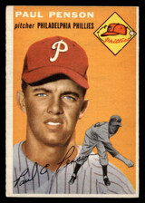 1954 Topps #236 Paul Penson Excellent+ RC Rookie  ID: 426438