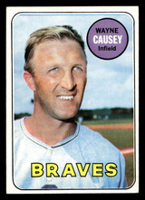1969 Topps #33 Wayne Causey Excellent 
