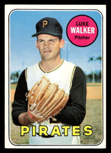 1969 Topps #36 Luke Walker Ex-Mint  ID: 426542