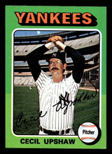 1975 Topps Mini #92 Cecil Upshaw Near Mint+ ID: 426785 1975 Topps Mini #92 Cecil Upshaw Near Mint+ ID: 426785