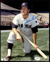 Jake Gibbs 8 x 10 Photo Signed Auto JSA Sticker Only New York Yankees