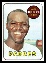 1969 Topps #408 Nate Colbert Ex-Mint ID: 427894 1969 Topps #408 Nate Colbert Ex-Mint ID: 427894