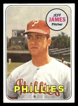 1969 Topps #477 Jeff James VG-EX RC Rookie 1969 Topps #477 Jeff James VG-EX RC Rookie