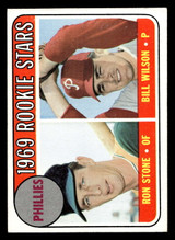 1969 Topps #576 Phillies Rookes Ron Stone/Bill Wilson Phillies Rookes Ex-Mint  ID: 428337