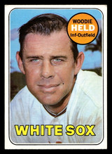 1969 Topps #636 Woodie Held Excellent+  ID: 428490
