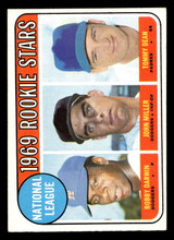 1969 Topps #641 Bobby Darwin/John Miller/Tommy Dean N.L. Rookies Ex-Mint RC Rookie  ID: 428500