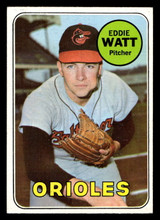 1969 Topps #652 Eddie Watt Ex-Mint  ID: 428520