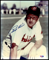 Ralph Kiner 8 x 10 Photo Signed Auto PSA/DNA Authenticated Indians