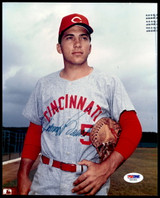 Johnny Bench 8 x 10 Photo Signed Auto PSA/DNA Authenticated Reds ID: 428611