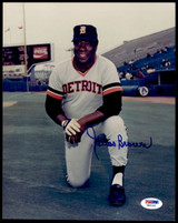 Gates Brown 8 x 10 Photo Signed Auto PSA/DNA Authenticated Tigers