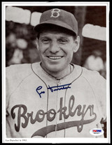 Leo Durocher Magazine Photo Signed Auto PSA/DNA Authenticated Dodgers