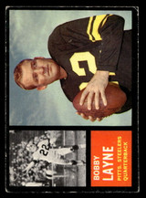 1962 Topps #127 Bobby Layne Excellent  ID: 428845