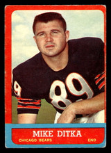 1963 Topps #62 Mike Ditka Very Good  ID: 428848