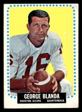 1964 Topps #68 George Blanda G-VG SP 