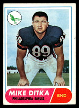 1968 Topps #162 Mike Ditka Excellent 