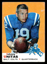 1969 Topps #25 Johnny Unitas Good  ID: 428923