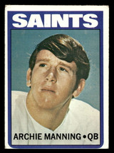 1972 Topps #55 Archie Manning VG-EX RC Rookie  ID: 428986