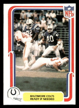 1980 Fleer Team Action #4 Baltimore Colts Near Mint Football  ID: 429219