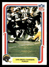 1980 Fleer Team Action #48 San Diego Chargers Near Mint Football  ID: 429307