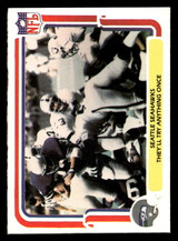 1980 Fleer Team Action #51 Seattle Seahawks Near Mint Football  ID: 429314