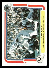 1980 Fleer Team Action #61 Super Bowl V Near Mint Football  ID: 429333