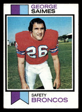 1973 Topps #78 George Saimes Excellent+ 1973 Topps #78 George Saimes Excellent+